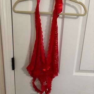 Dreamgirl Red Lace Chemise